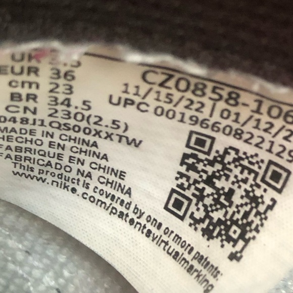 Nike Jordan 1 Retro Low. GS. Youth Size 4. EUR 36 - Picture 12 of 14